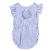 Summer Vacay Blue Striped BodySuit