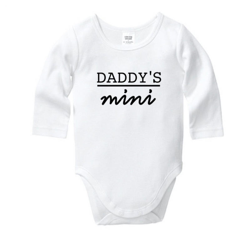Daddy’s Mini Style 1 Onesie