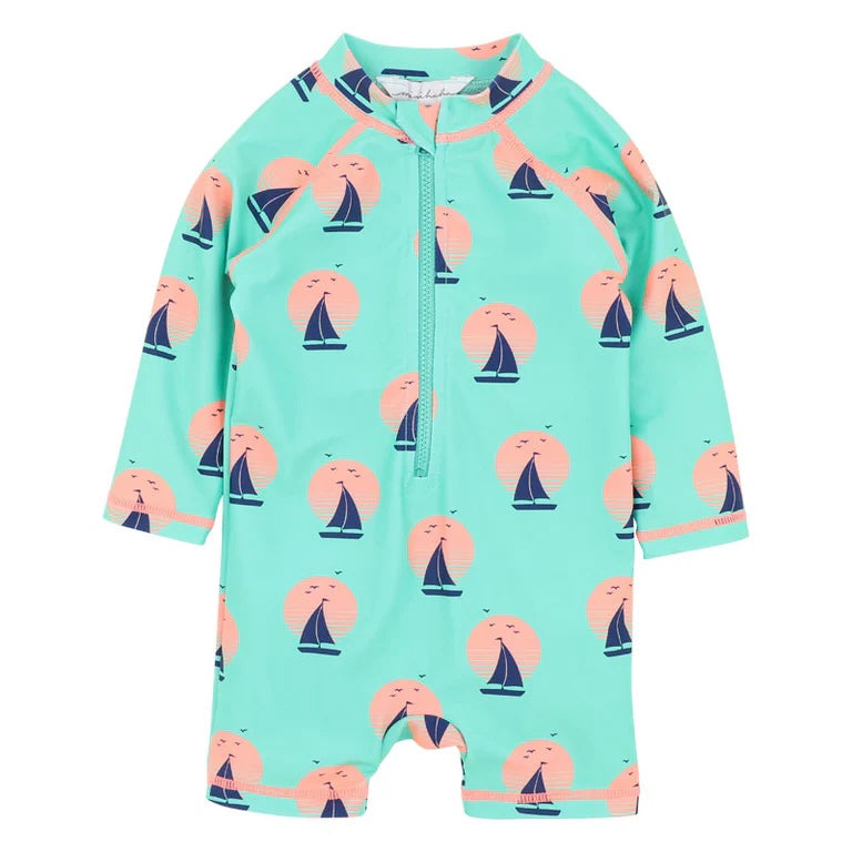 Jarvis Green Long Sleeve Rash Suit
