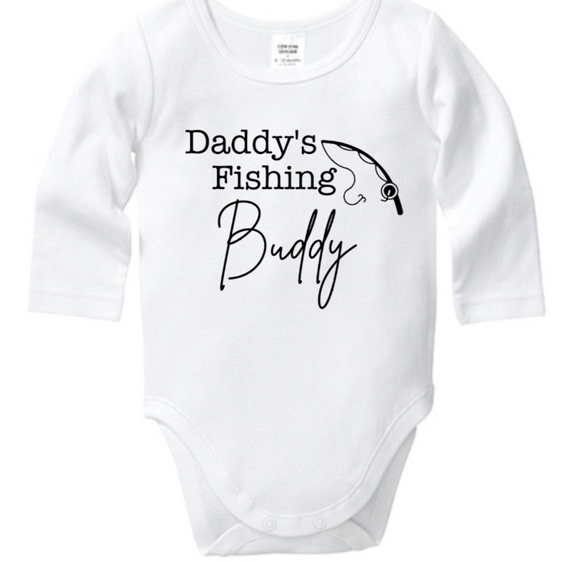Daddy’s Fishing Buddy Onesie