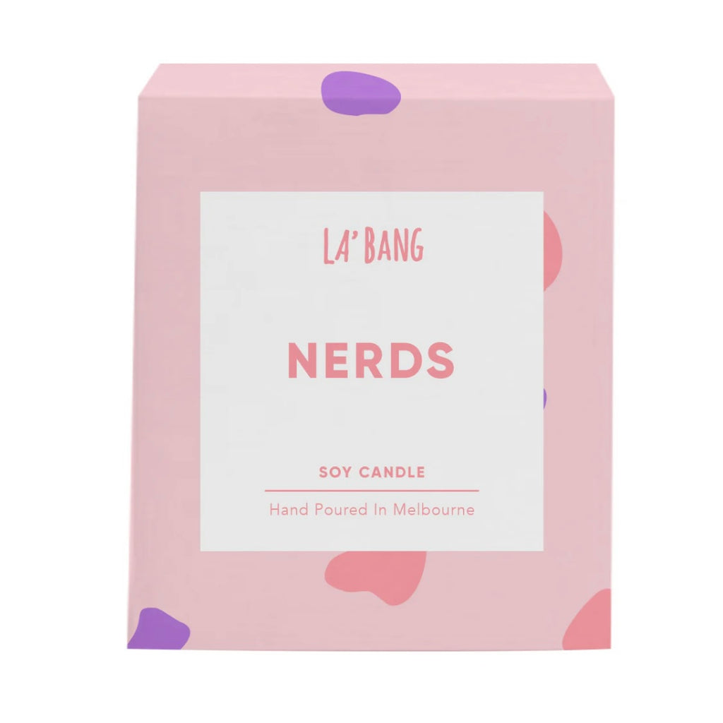 Wooden Wick Candle - Nerds