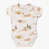 Bears Short Sleeve Organic Bodysuit