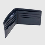 Leather Wallet Navy