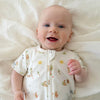 Bear Organic Short Sleeve Zipsuit