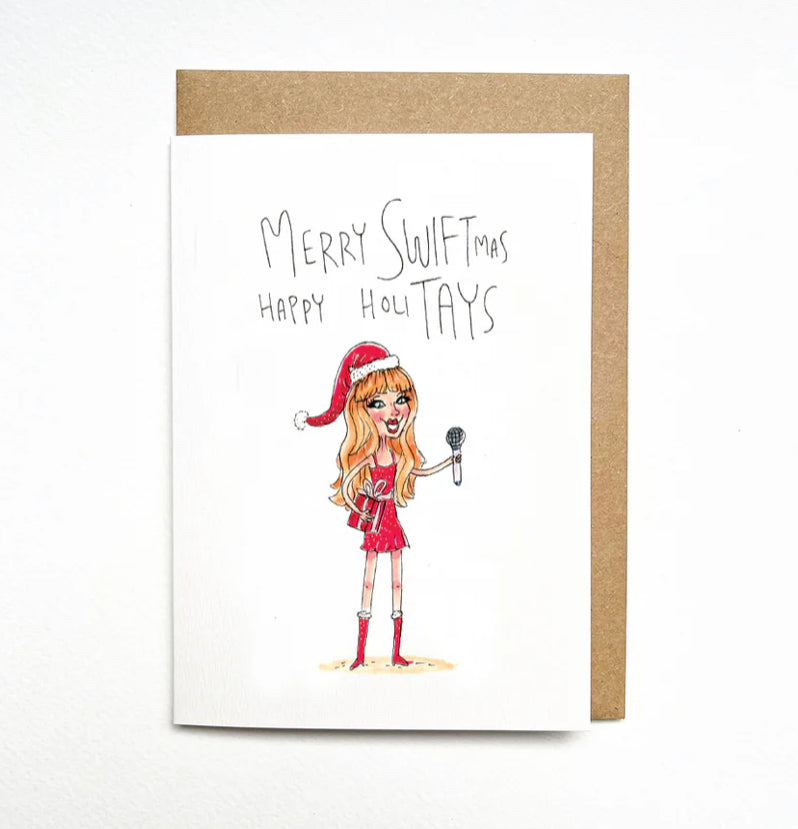 Merry Swiftmas Happy HoliTays Card