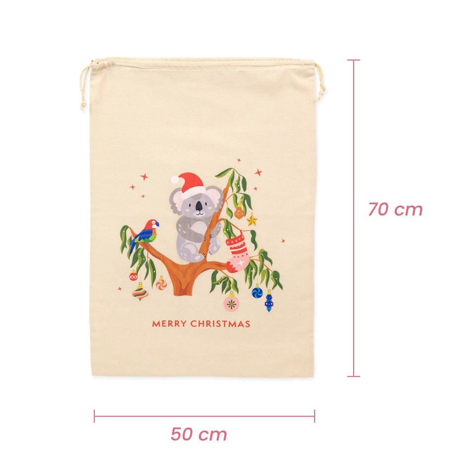 Christmas Australiana Santa Sack