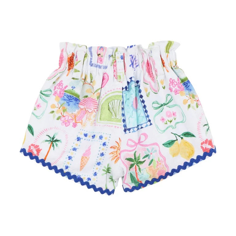 Summer Vacay Ric Rac Shorts