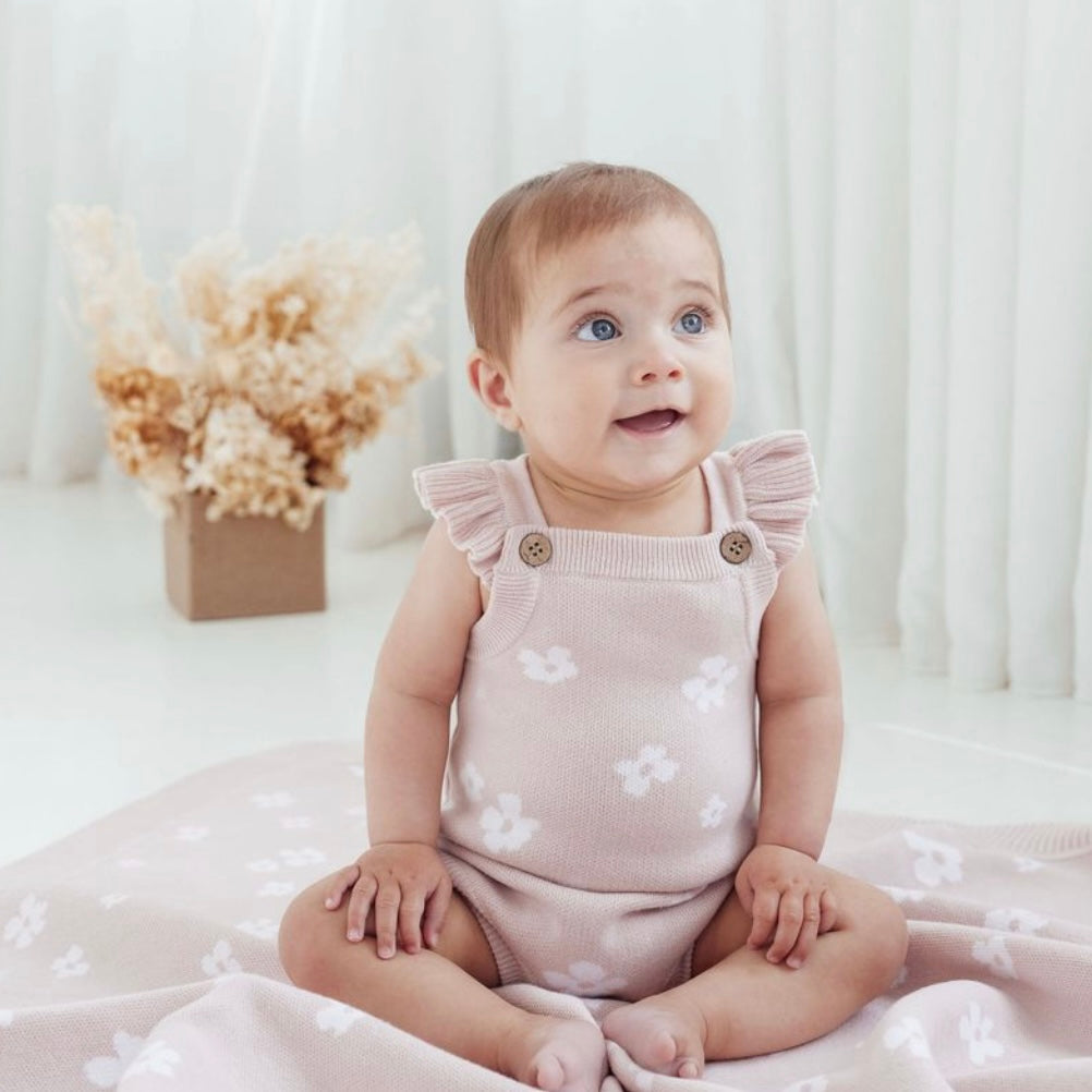 Flower Ruffle Kit Romper