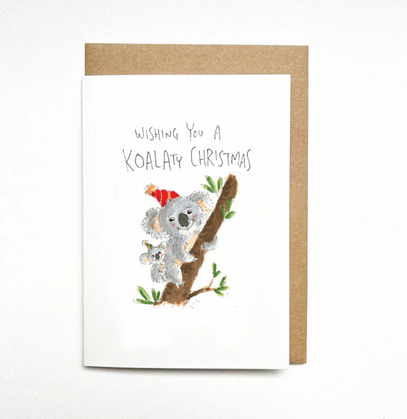 Wishing You A Koalaty Christmas Card