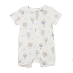 Sky High Organic Short Sleeve Zipsuit