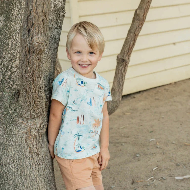 Surfs Up Printed Tee