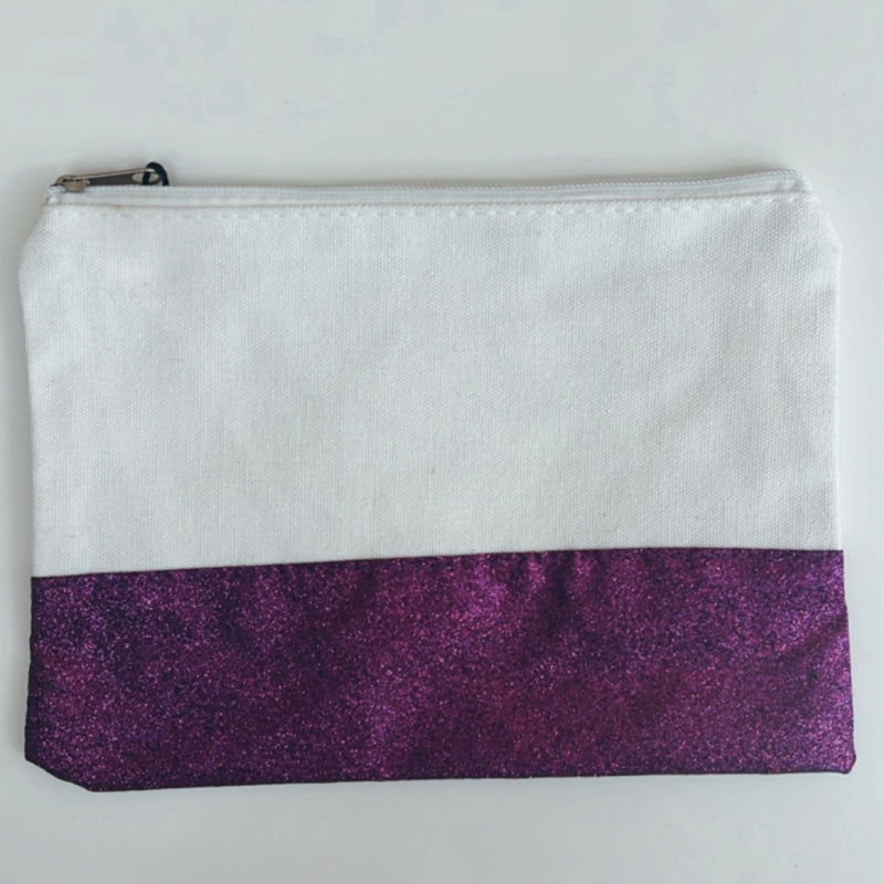 Personalised Glitter Makeup/Pencil Case