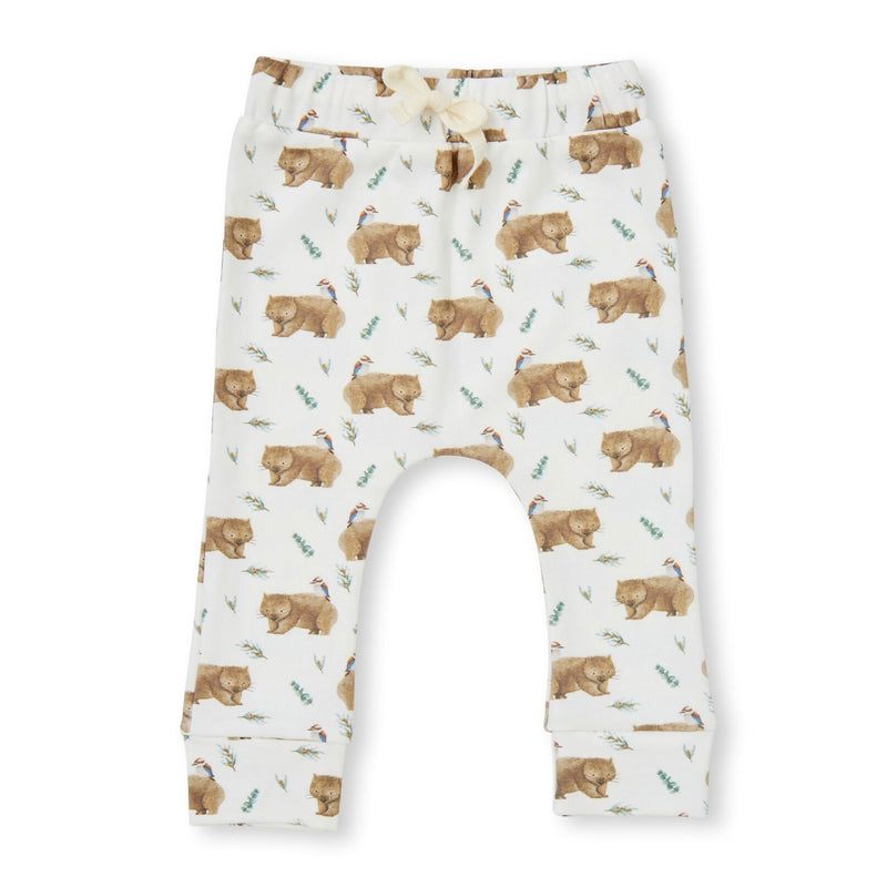 Bailey Drop Pants - Wombat