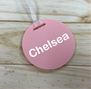 Personalised Circle Bag Tag