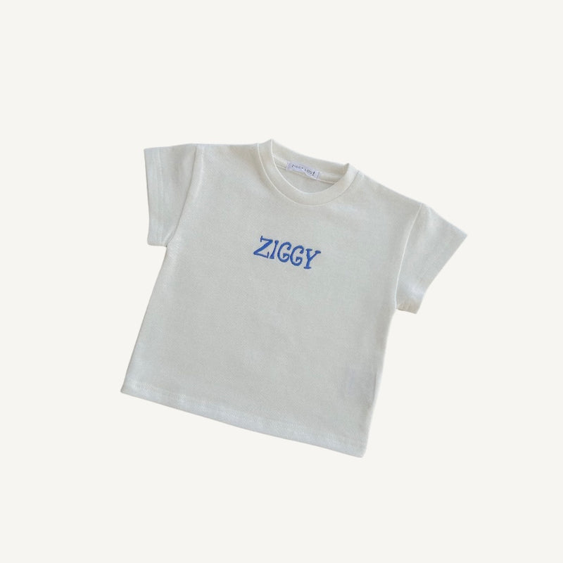 SIGNATURE TEE| ELI (KIDS) - By Ziggy Lou