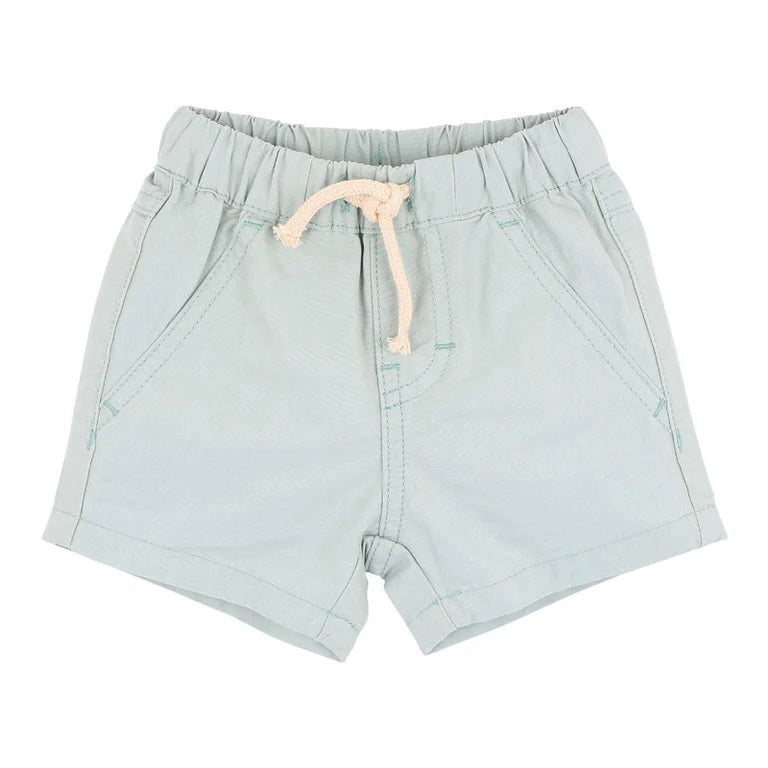 Boys Aqua Green Shorts