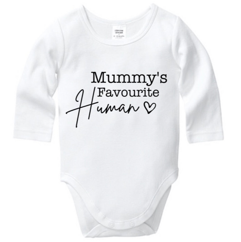 Mummy’s Favourite Human Onesie