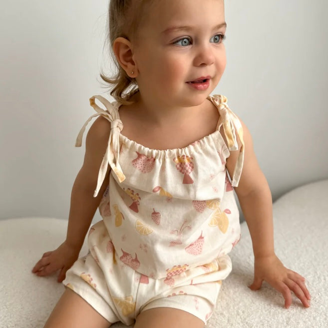 August Tie Singlet - By Ziggy Lou