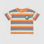 Dino Valley Nostalgia Stripe T-Shirt