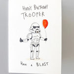 Happy Birthday Trooper Card