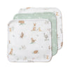 Organic Wash Cloths - 3 Pack