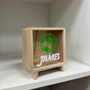 Personalised Sport Wooden Money Box