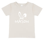 Personalised Bunny Name Tees (size 6-12)
