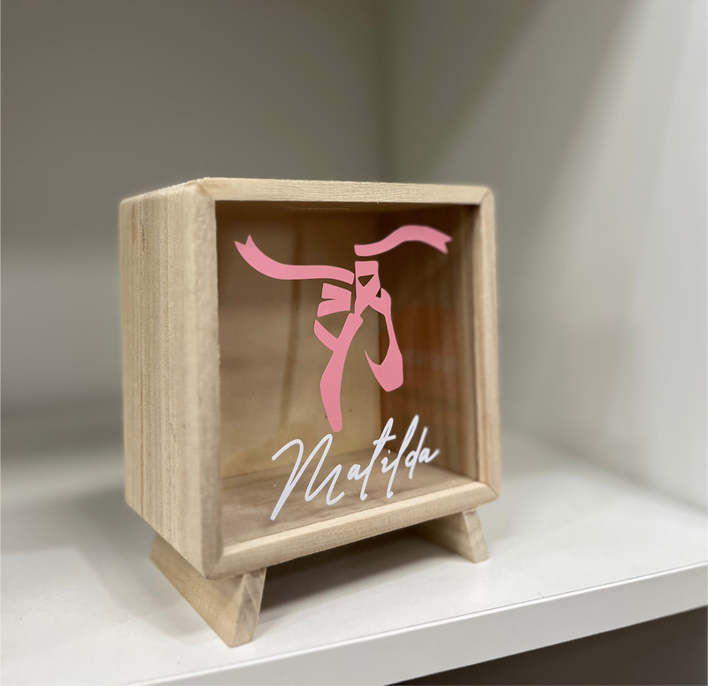 Personalised Sport Wooden Money Box