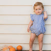 Summer Vacay Blue Striped BodySuit