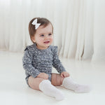 Mia Floral Flutter Onesie