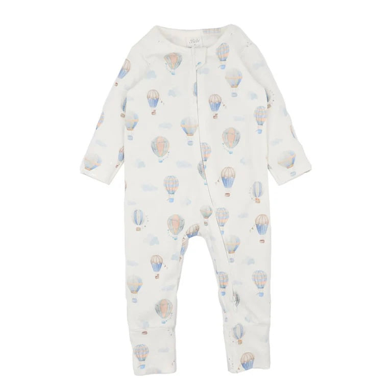 Sky High Organic Long Sleeve ZipSuit