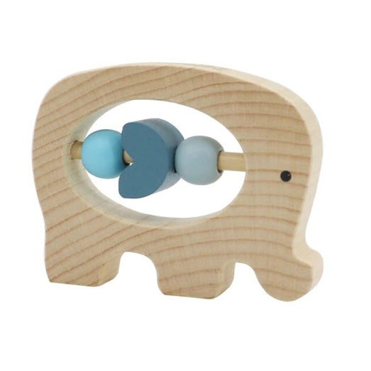 Wooden Animal Rattle