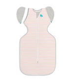 Love To Dream Swaddle Up Transition Bag Original 1.0 Tog- Dusty Pink Stripe