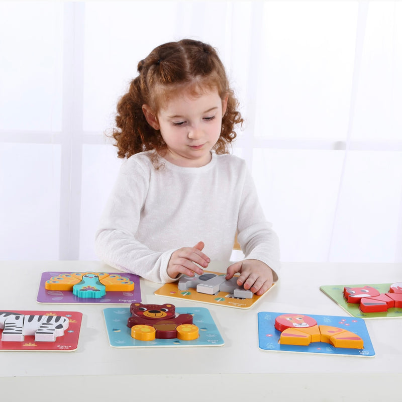 6 in 1 Mini Animal Puzzle