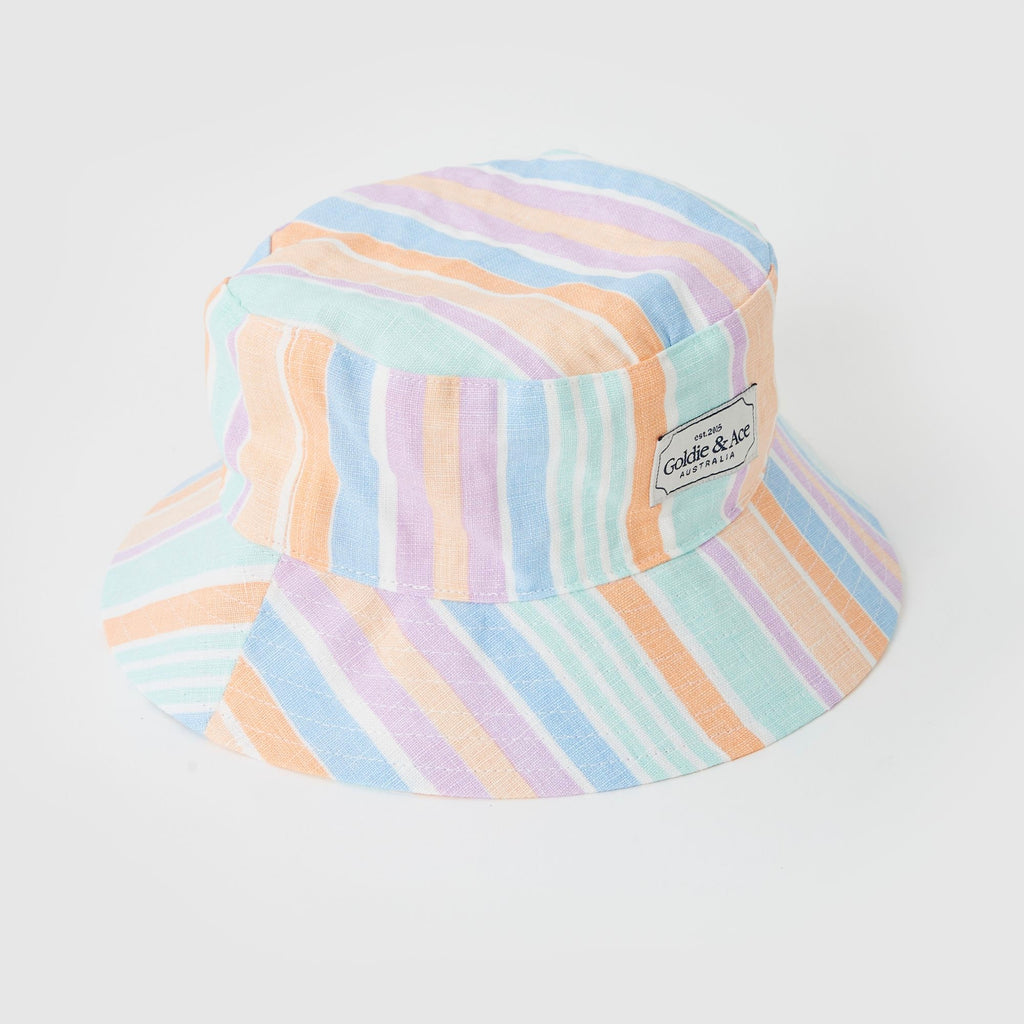 Goldie Linen Bucket Hat