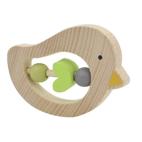 Wooden Animal Rattle