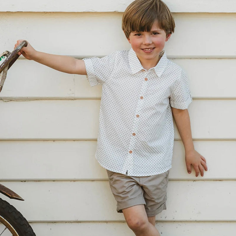 Stone Roman Pocket Shorts