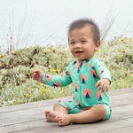 Jarvis Green Long Sleeve Rash Suit