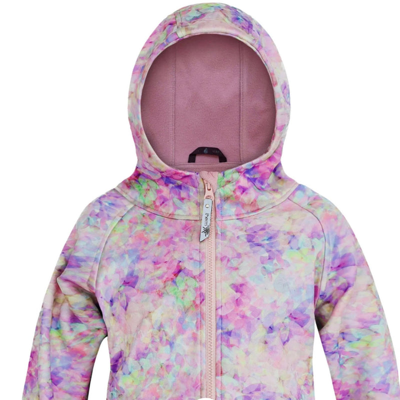 All Weather Hoodie Girls - Pretty Petals