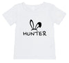 Personalised Bunny Name Tees (size 6-12)