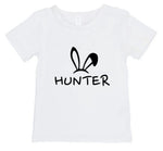 Personalised Bunny Name Tees (size 6-12)