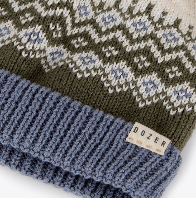 Mullaway Baby Boys Beanie - Olive