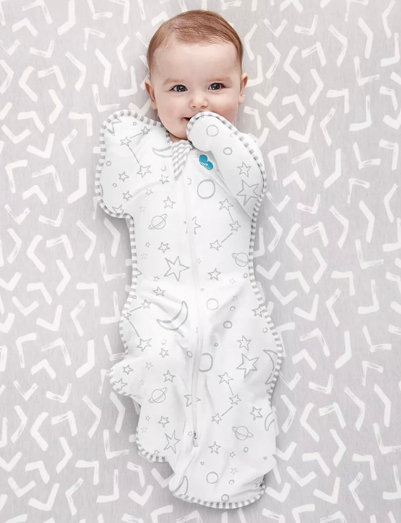 Love To Dream Swaddle Up Bamboo 1.0 Tog Stars and Moon