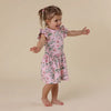 Pink Wattle Short Sleeve Organic Dress
