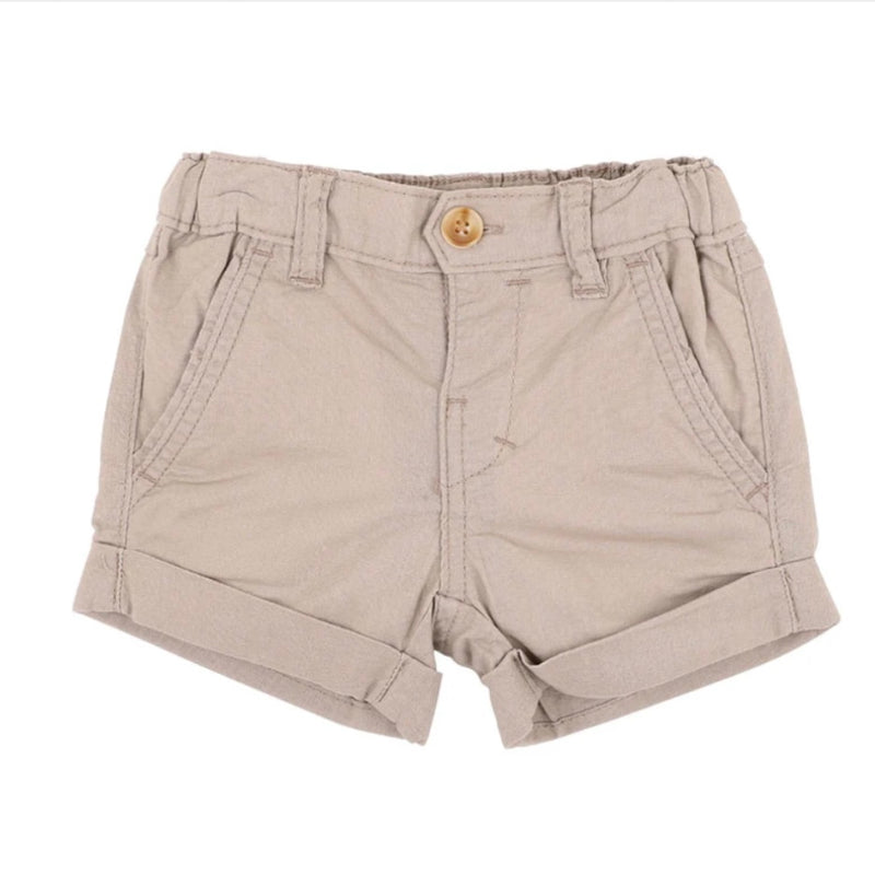 Stone Roman Pocket Shorts