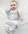 Love To Dream Swaddle Up Transition Bag Original 1.0 Tog- Grey Stripe