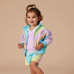 Retro Lightweight Spray Jacket - Lagoon