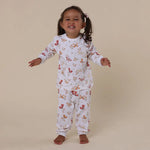 Butterfly  Organic Kids long Sleeve Pj Set