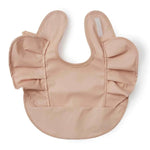 Nude Frill Snuggle Bib