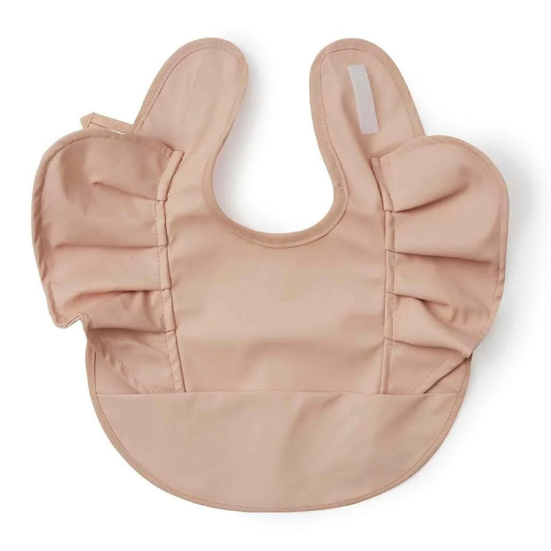 Nude Frill Snuggle Bib